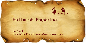 Hellmich Magdolna névjegykártya